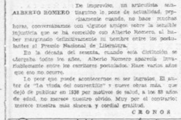 Alberto Romero