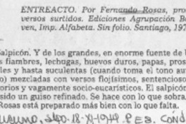 Entreacto Entreacto
