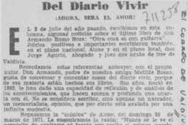 Ahora, será el amor!. Ahora, será el amor!.