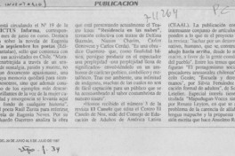 Publicación. Publicación.