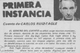 Primera instancia Primera instancia