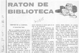 Después de la campaña. Después de la campaña.
