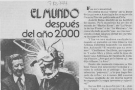 El Mundo después del año 2.000.