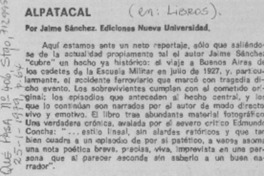 Alpatacal.