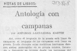 Antología con campanas Antología con campanas