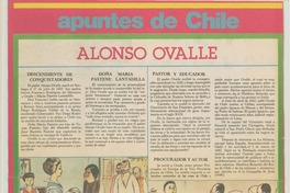 Alonso de Ovalle.
