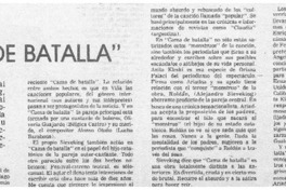Cama de batalla"