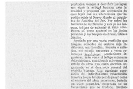 El sentimiento de lo humano en América" El sentimiento de lo humano en América"