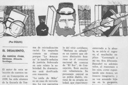 El desaliento