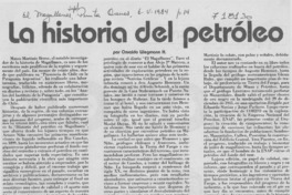 La historia del petróleo