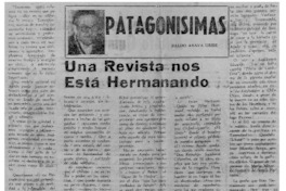 Una revista nos está hermanando