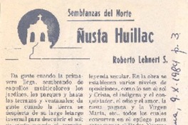 Ñusta Huillac Ñusta Huillac