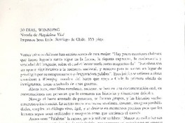 30 días, Winnipeg 30 días, Winnipeg