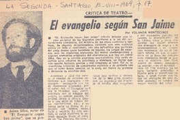 El evangelio según San Jaime El evangelio según San Jaime
