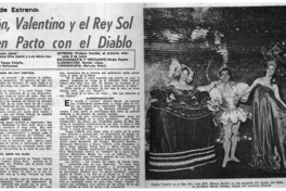 Nerón, Valentino y Rey Sol hacen pacto con el Diablo.