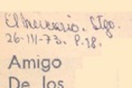 Amigo de los animales Amigo de los animales