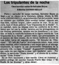 Los tripulantes de la noche Los tripulantes de la noche