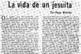 La vida de un jesuita La vida de un jesuita