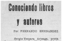 Conociendo libros y autores Conociendo libros y autores