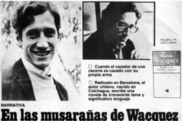 En las musarañas de Wacquez En las musarañas de Wacquez
