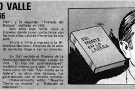 Juvencio Valle 1966. Juvencio Valle 1966.