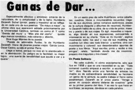 Ganas de dar... Ganas de dar...