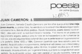 Juan Cameron Juan Cameron