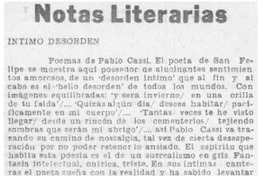 Intimo desorden