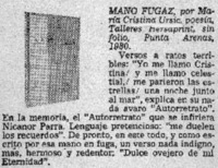Mano fugaz
