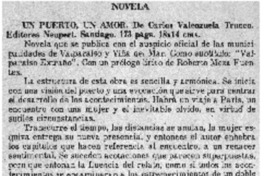 Un puerto, un amor. Un puerto, un amor.