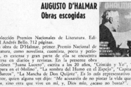 Augusto D'Halmar
