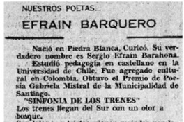 Efraín Barquero Efraín Barquero