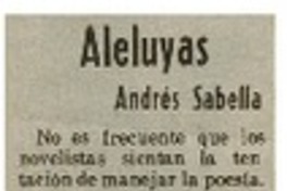 Aleluyas Aleluyas