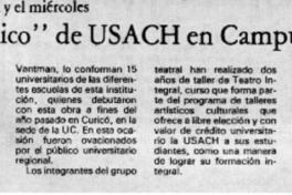 "El tony chico" de USACH en Campus de la UC.