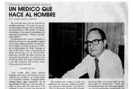 Un médico que hace al hombre Un médico que hace al hombre