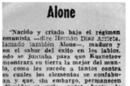 Alone Alone