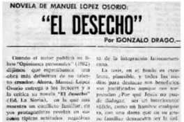 "El desecho" "El desecho"