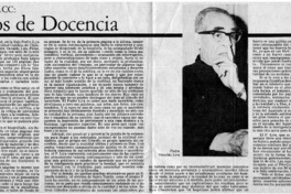 60 años de docencia 60 años de docencia