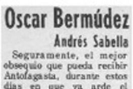 Oscar Bermúdez