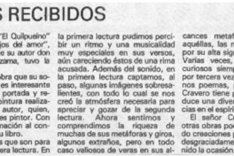 Libros recibidos. Libros recibidos.