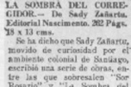 La sombra del corregidor.