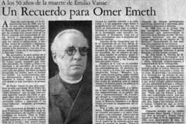 Un recuerdo para Omer Emeth Un recuerdo para Omer Emeth