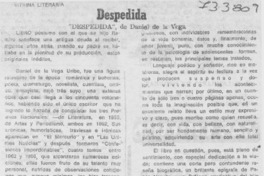 Despedida