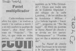 Pastel multiplicador. Pastel multiplicador.