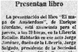 Presentan libro.