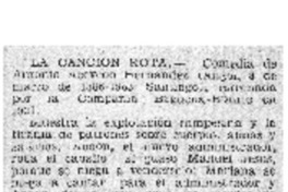 La canción rota.
