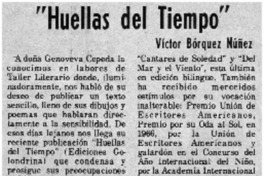 "Huellas en el tiempo" "Huellas en el tiempo"