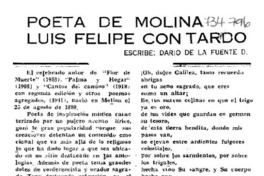 Poeta de Molina Luis Felipe Contardo Poeta de Molina Luis Felipe Contardo