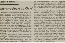 "Monstruología de Chile" "Monstruología de Chile"