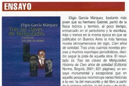 Tras las claves de Melquíades